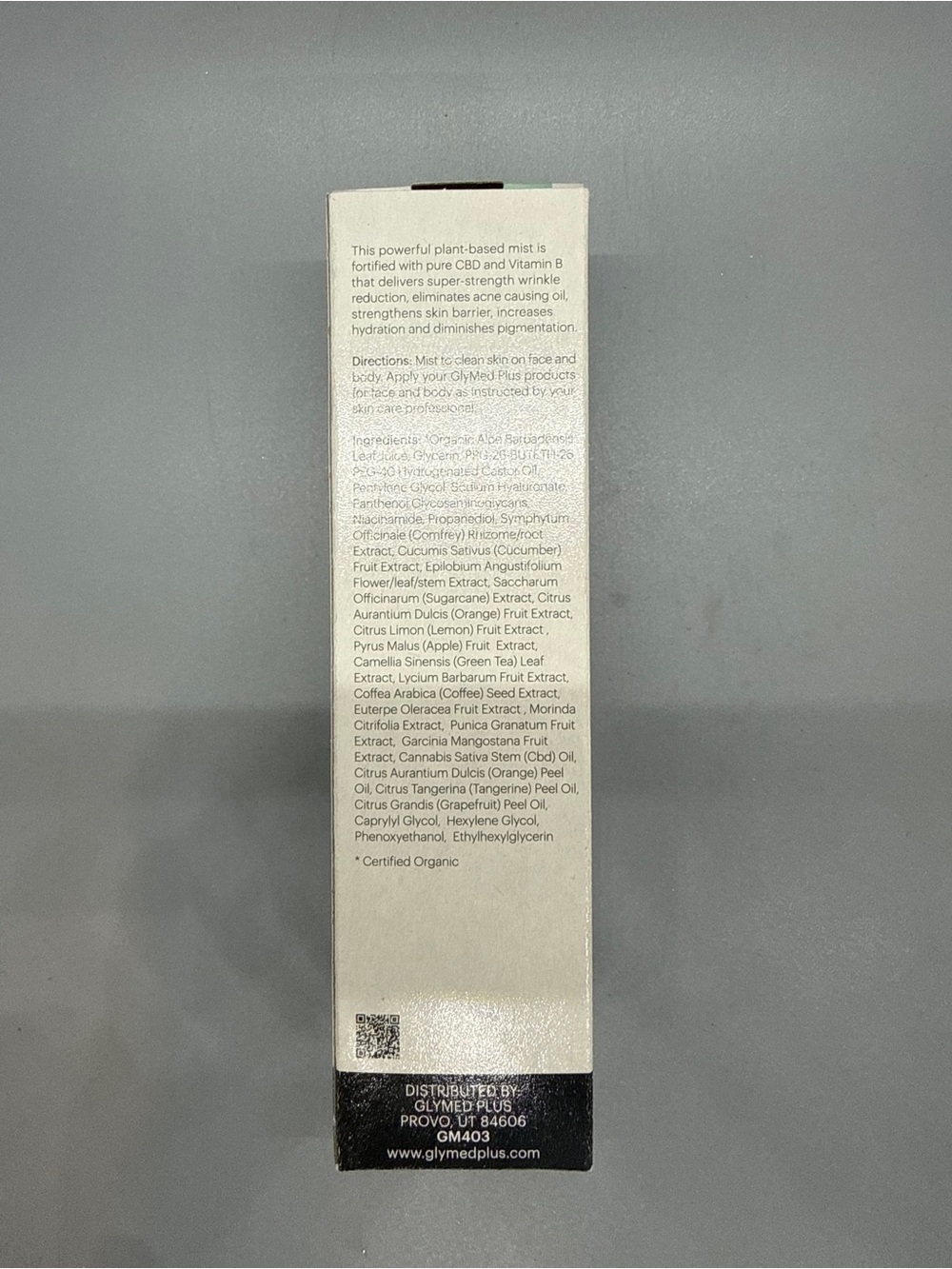 GlyMed Plus facial mist